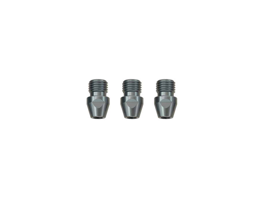 RUNPOTEC 20955 GF3 Slim Sada závitových adaptérů, vnitřní závit RTG Ø 3mm /vnější závit RTG Ø 6mm, 3ks RUNPOTEC 20955 GF3 Slim Sada závitových adaptérů, vnitřní závit RTG Ø 3mm /vnější závit RTG Ø 6mm, 3ks